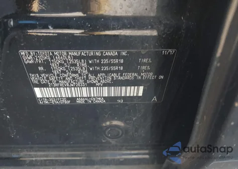 2018 Toyota Rav4 Adventure from USA, damaged, VIN 2T3RFREV8JW726331